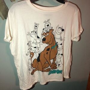Short Sleeve Tee with Scooby-Doo Cartoon